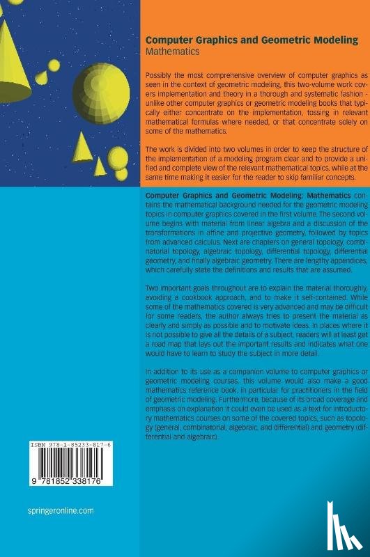 Agoston, Max K. - Computer Graphics and Geometric Modelling