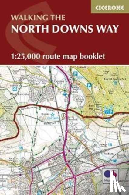 Reynolds, Kev - North Downs Way Map Booklet