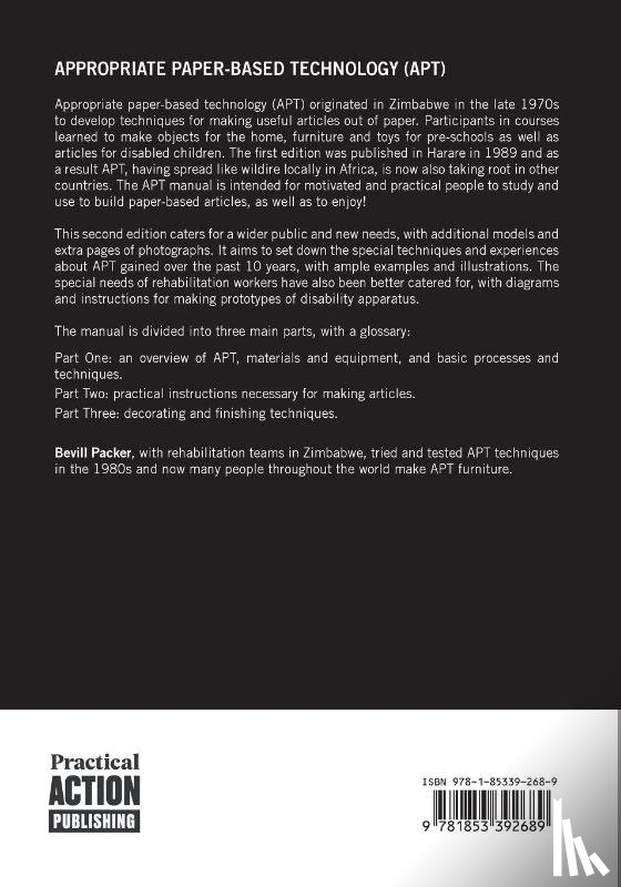 Packer, Bevill - Appropriate Paper-based Technology (APT)