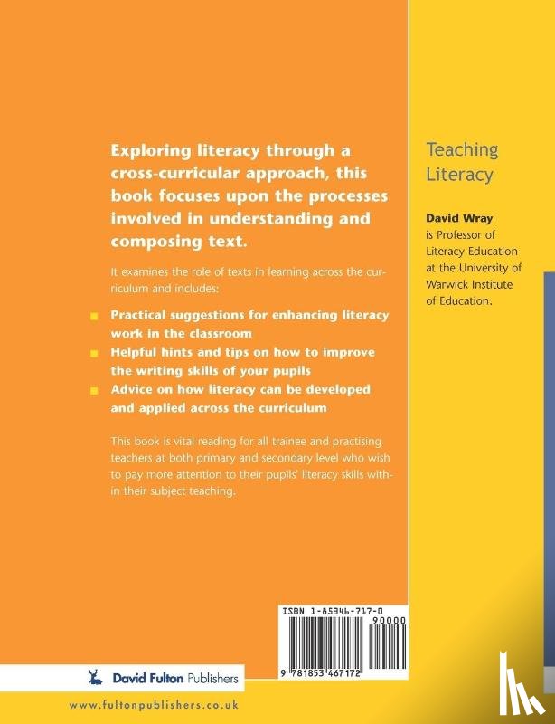 Wray, David - Teaching and Learning Literacy