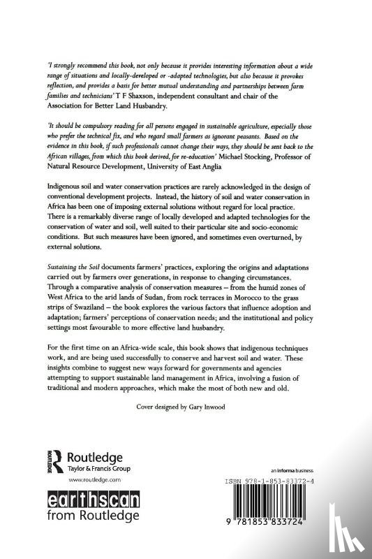  - Sustaining the Soil