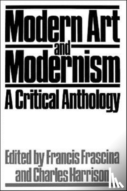 - Modern Art and Modernism
