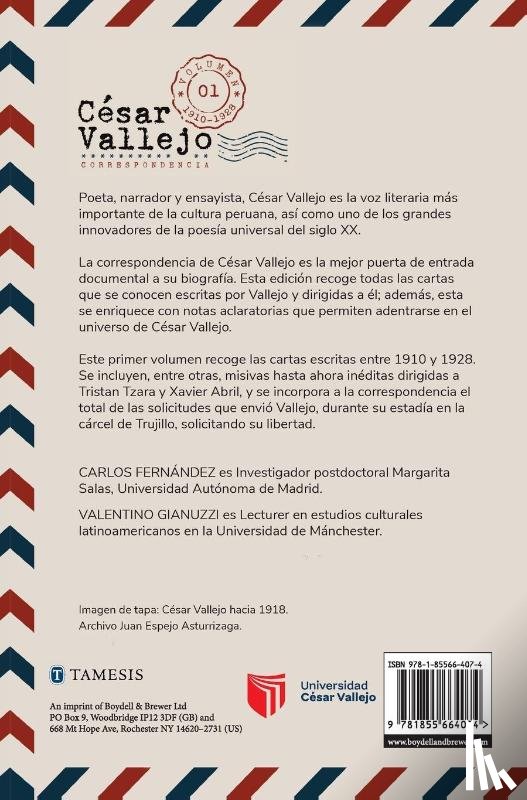  - Cesar Vallejo. Correspondencia