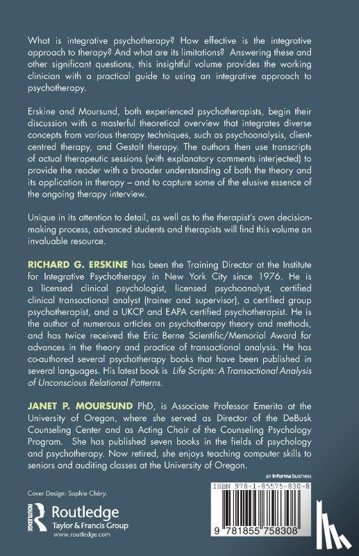 Erskine, Richard G., Moursund, Janet P. - Integrative Psychotherapy in Action
