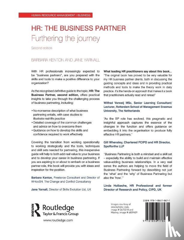 Kenton, Barbara, Yarnall, Jane - HR: The Business Partner