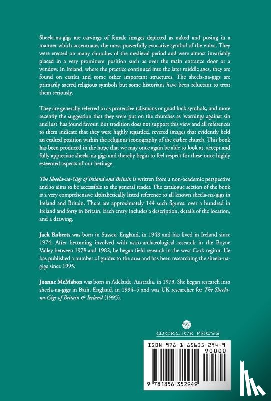 Roberts, Mr Jack, McMahon, Ms Joanne - Sheela-Na-Gigs Of Ireland & Britain