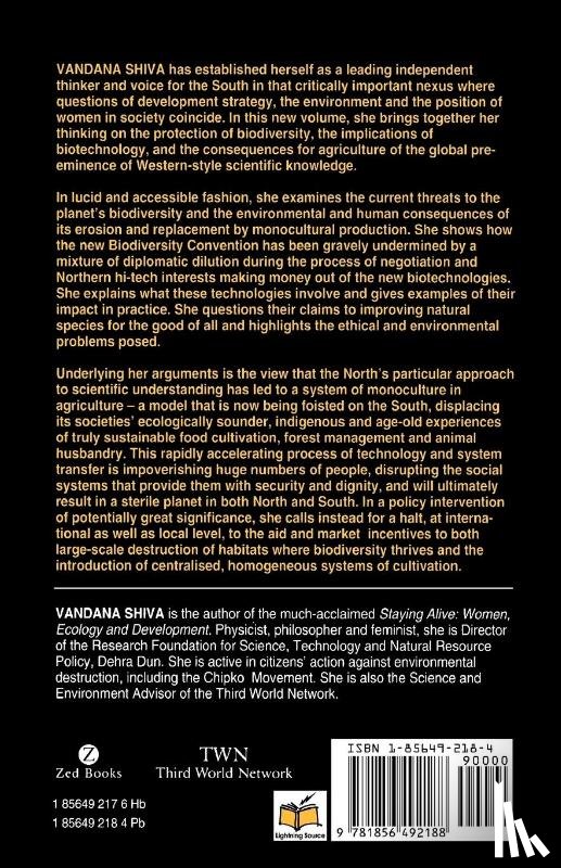 Shiva, Vandana - Monocultures of the Mind