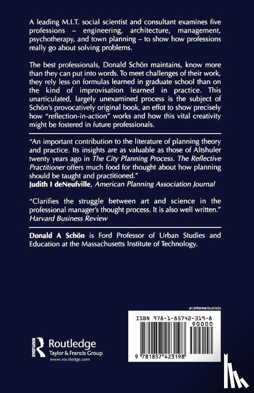 Schon, Donald A. - The Reflective Practitioner