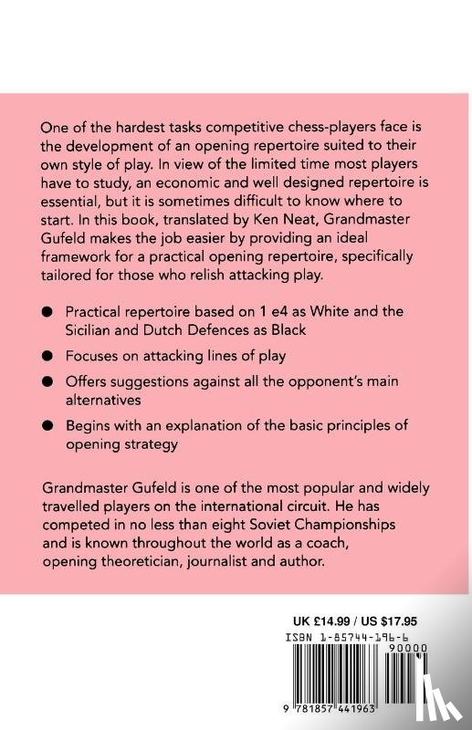 Gufeld, Eduard - Opening Repertoire for the Attacking Player