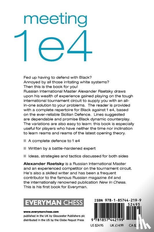 Raetsky, Alexander - Meeting 1 E4