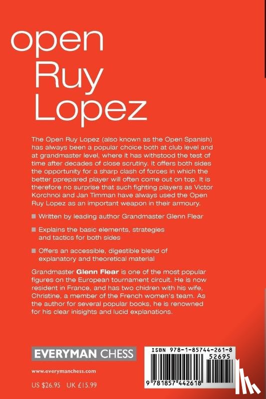 Glenn Flear - Open Ruy Lopez