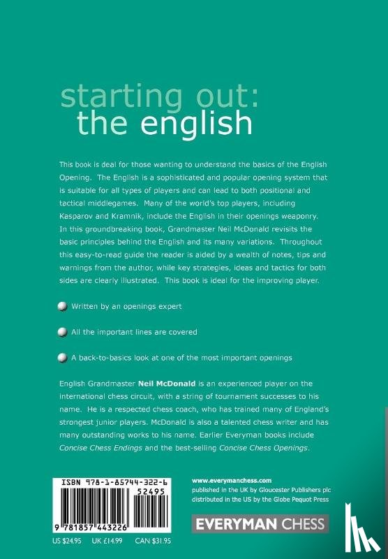 McDonald, Neil - Starting out: The English