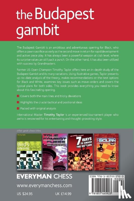 Taylor, Timothy - The Budapest Gambit