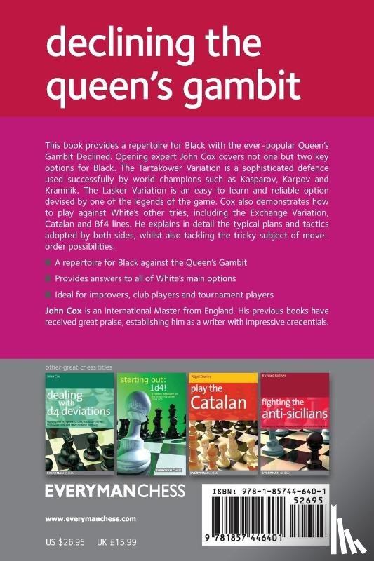 Cox, John - Declining the Queen's Gambit