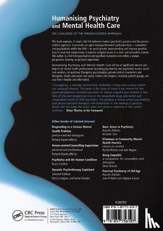 Freeth, Rachel - Humanising Psychiatry and Mental Health Care