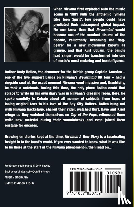 Bollen, Andy - Nirvana - A Tour Diary: My Life on the Road with One of the Greatest Bands of All Time