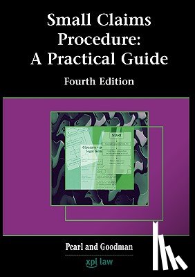 Pearl, Patricia, Goodman, Andrew - Small Claims Procedure