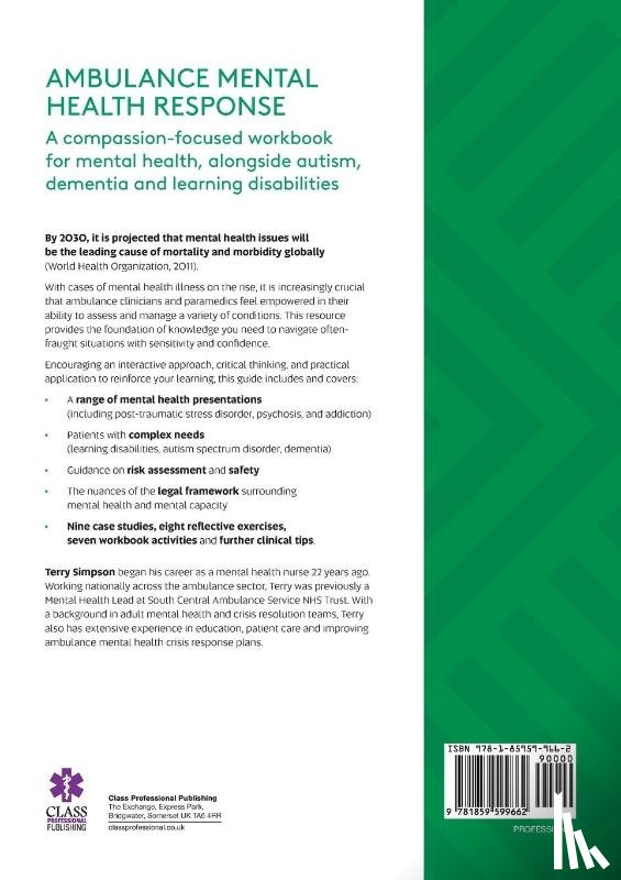 Simpson, Terry - Ambulance Mental Health Response