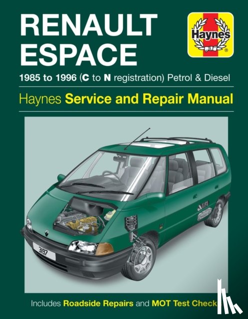 Haynes Publishing - Renault Espace Petrol & Diesel (85 - 96) C To N
