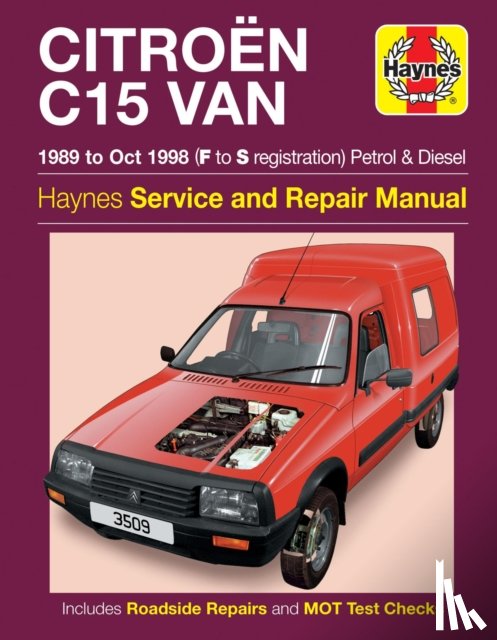 Haynes Publishing - Citroen C15 Van Petrol & Diesel (89 - Oct 98) Haynes Repair Manual