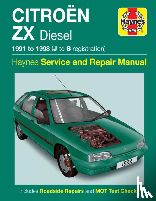 Haynes Publishing - Citroen ZX Diesel (91 - 98) Haynes Repair Manual