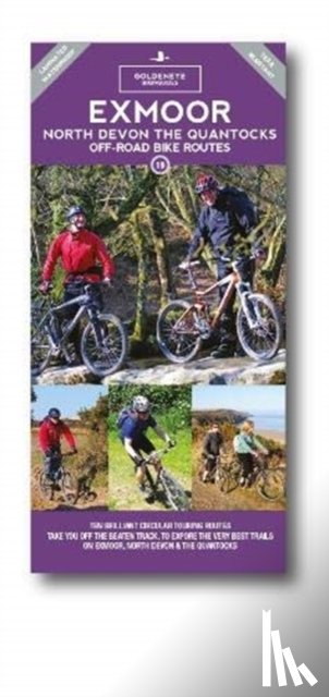 Churcher, Al - Exmoor North Devon The Quantocks Gravel & Mountain Bike Routes