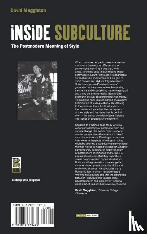 Muggleton, David - Inside Subculture