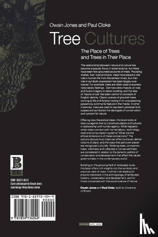 Cloke, Paul, Jones, Owain - Tree Cultures