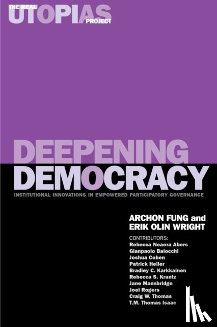  - Deepening Democracy