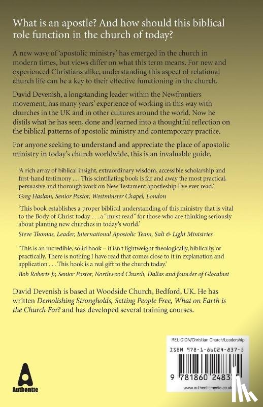 Devenish, David - Fathering Leaders, Motivating Mission: Restoring the Role of the Apostle in Today's Church