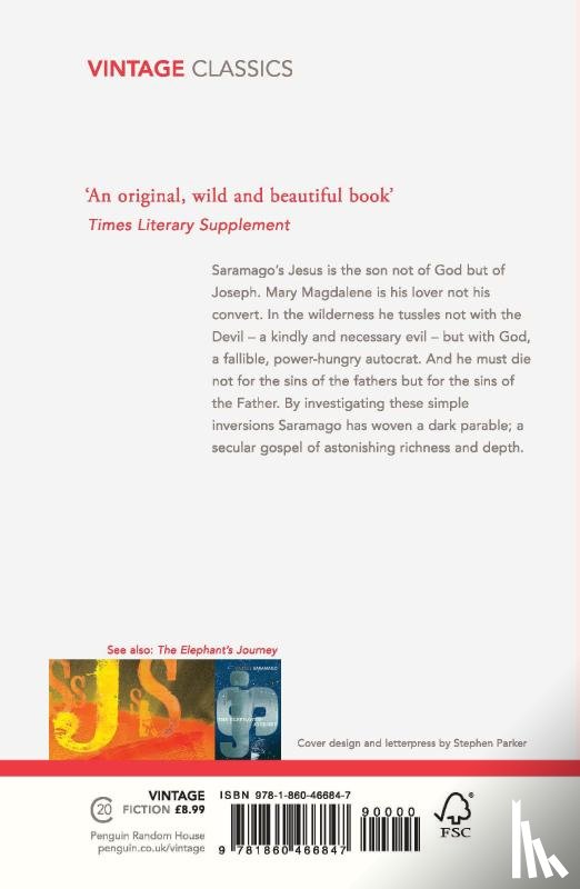 Saramago, Jose - The Gospel According to Jesus Christ