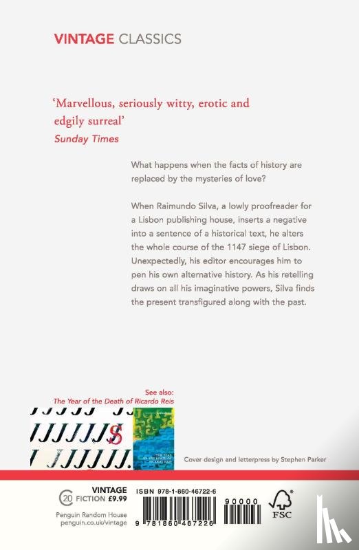 Saramago, Jose - The History of the Siege of Lisbon