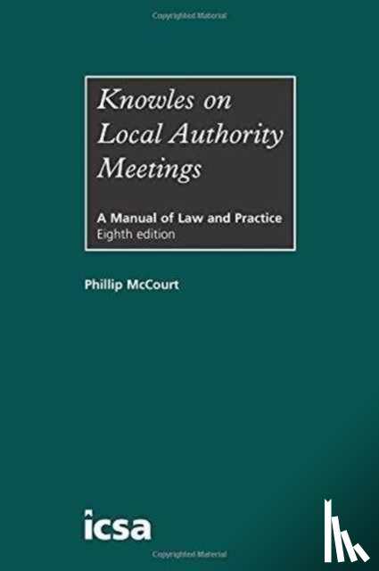 McCourt, Phillip - Knowles on Local Authority Meetings