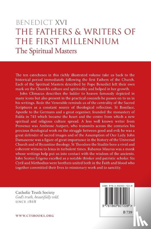 Benedict, Pope - The Fathers and Writers of the First Millennium