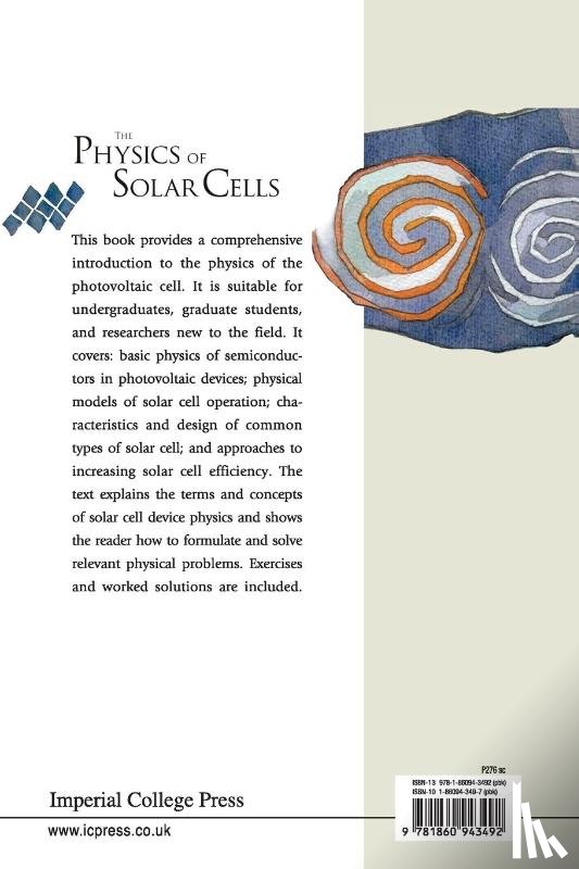 Nelson, Jenny A (Imperial College London - Physics Of Solar Cells, The