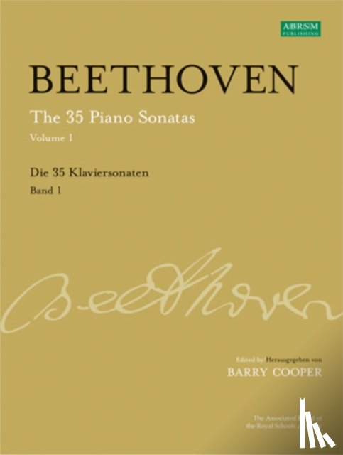 Barry Cooper - The 35 Piano Sonatas Volume 1