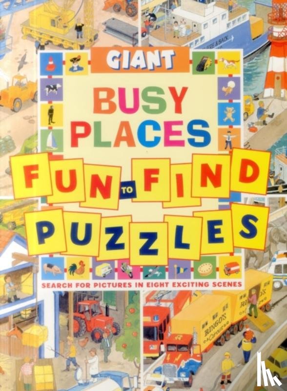 Spong Clive - Giant Fun to Find Puzzles Busy Places