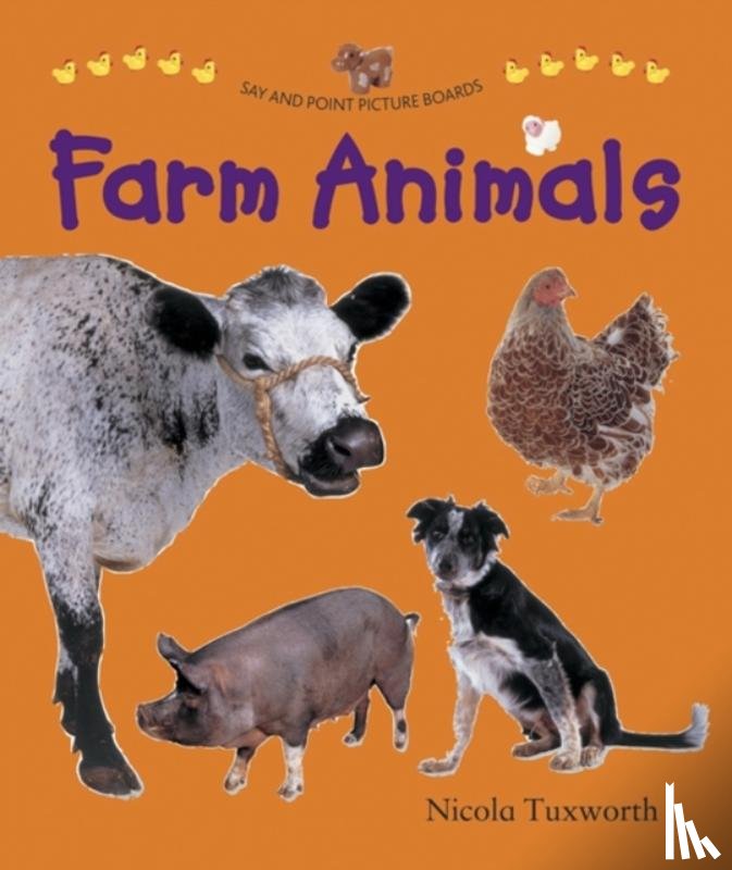 Tuxworth Nicola - Say and Point Picture Boards: Farm Animals
