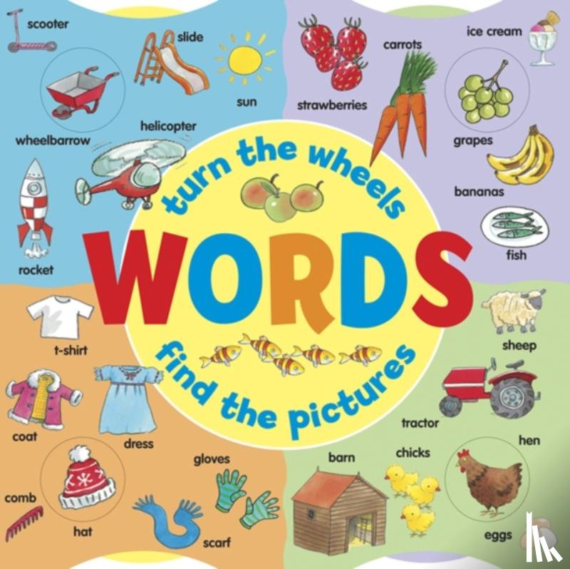 Lewis Jan - Words: Turn the Wheels - Find the Pictures