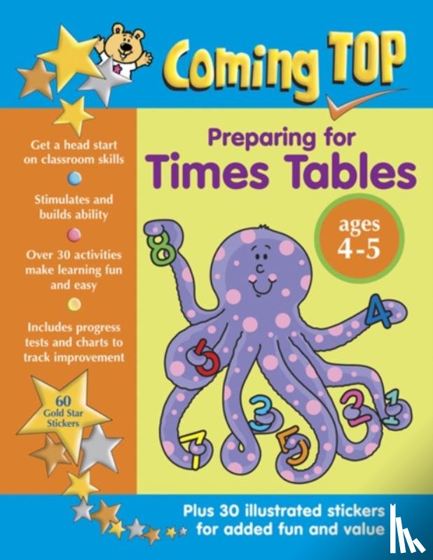 Somerville Louisa & Smith David - Coming Top: Preparing for Times Tables - Ages 4 - 5