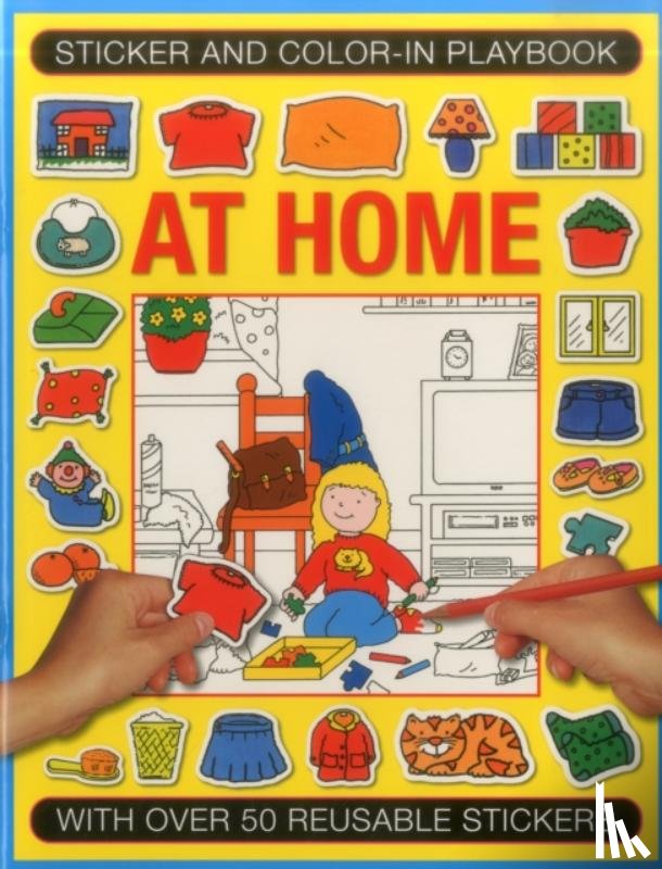 Clark, Isabel - Sticker and Colour-in Playbook: at Home