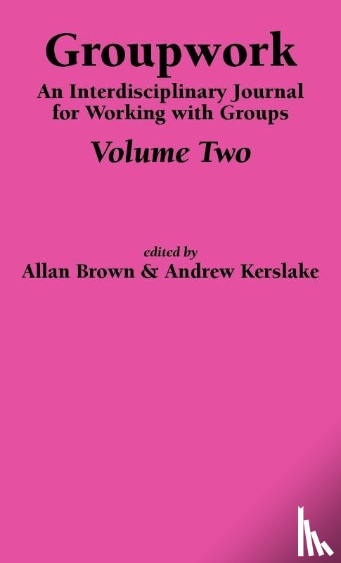  - An Interdisciplinary Journal for Working with Groups