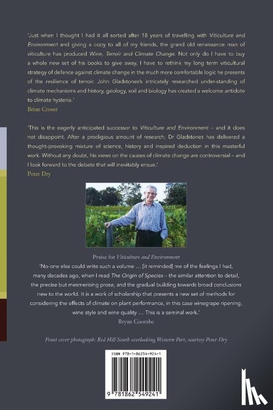 Gladstones, John - Wine, Terroir and Climate Change