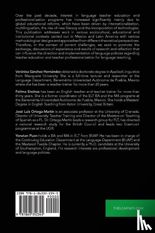  - Teachers' Research in Language Education