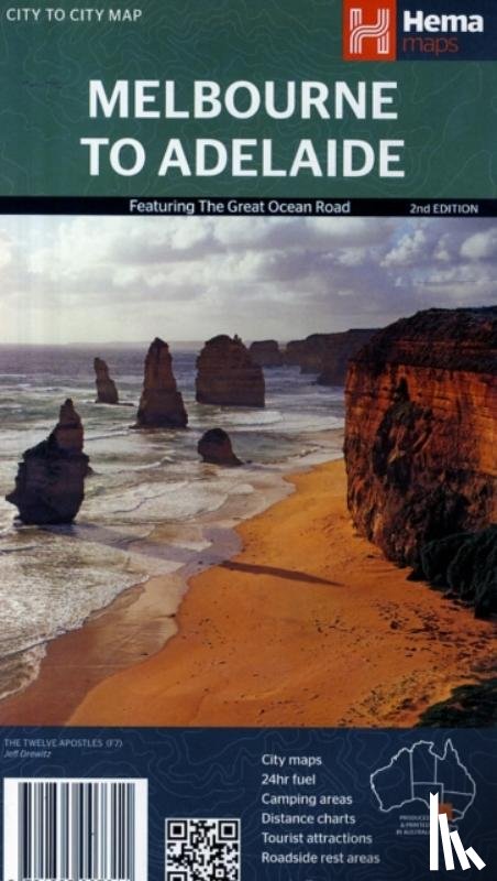  - Melbourne to Adelaide Map