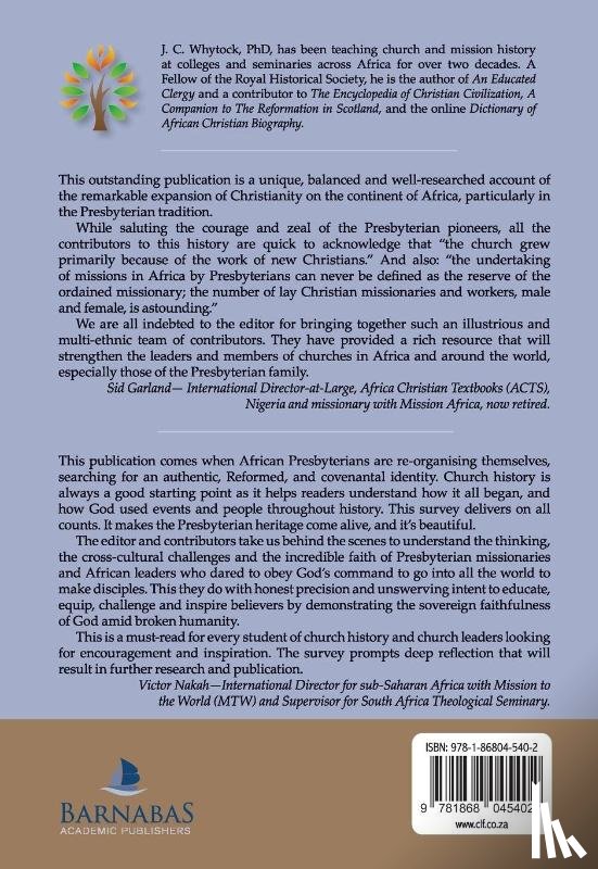 Whytock, J C - A Survey of Presbyterian Mission History in Africa