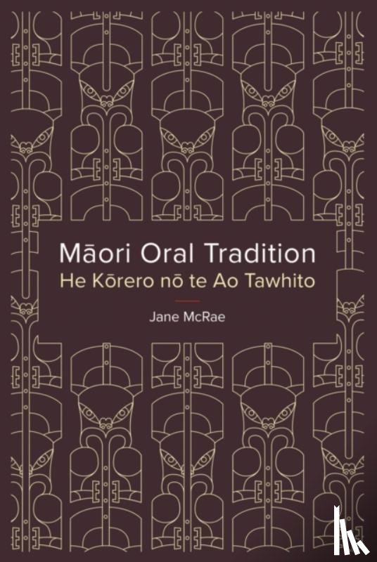 Mcrae Jane - Maori Oral Tradition