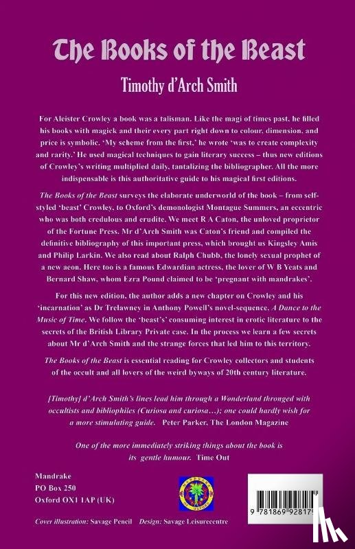 Smith, Timothy d'Arch - Books of the Beast
