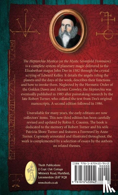 Turner, Robert, Cousins, Robin E, Turner, Anne - The Heptarchia Mystica of John Dee