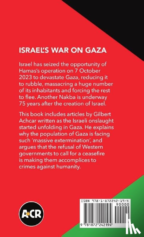 Achcar, Gilbert - Israel's war on Gaza